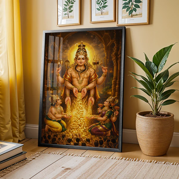 Dhana Dakshinamurthy – 14 x 21 Inch